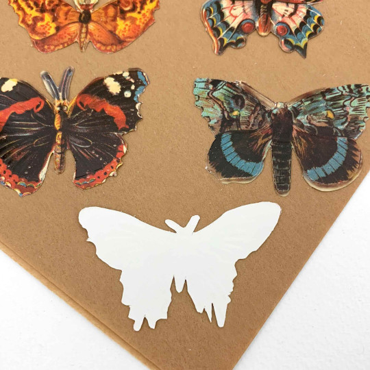 Butterflies Loose Paper Scrap Pack